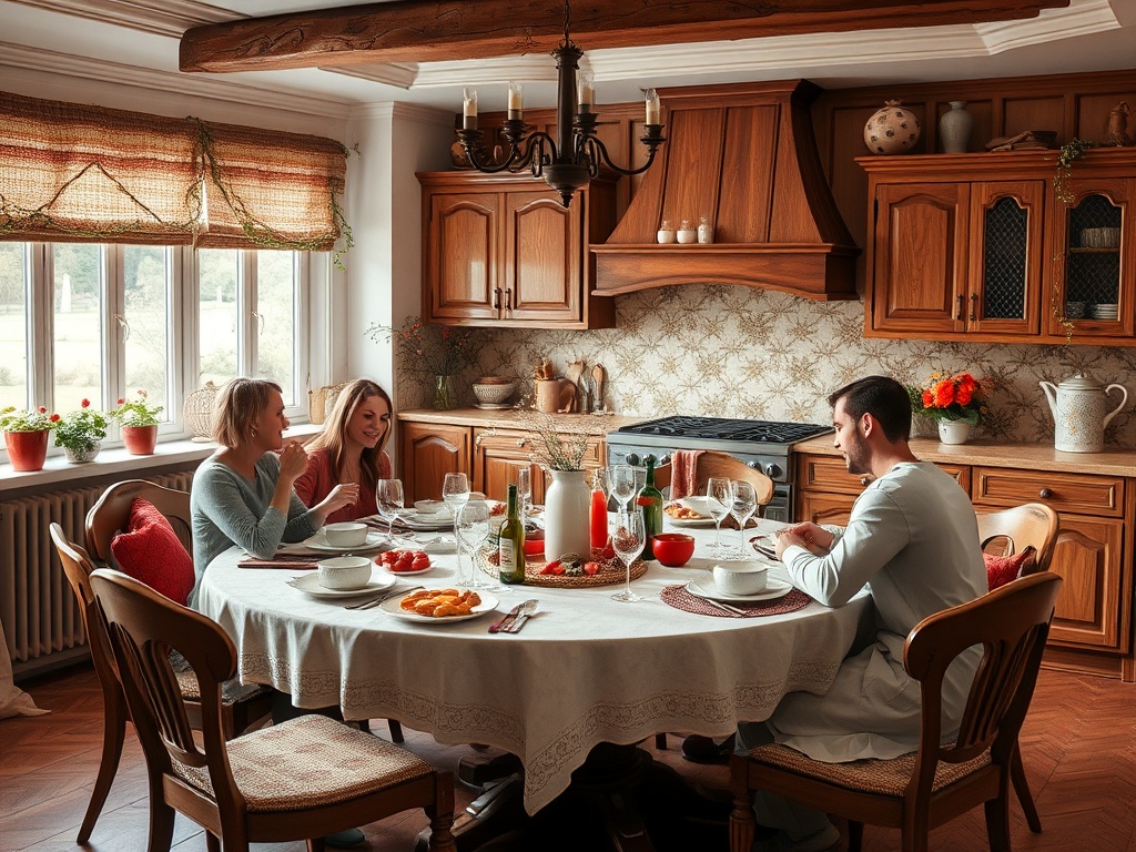 landwerk.ru | Семейные традиции в новом доме