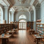 landwerk.ru | Кабинет библиотекаря с лестницей