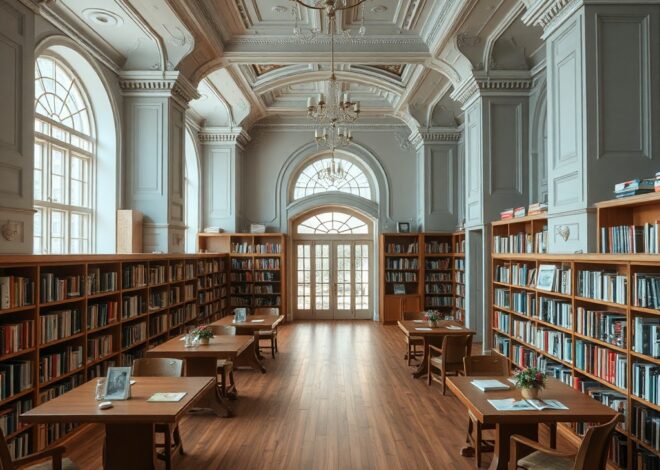 landwerk.ru | Кабинет библиотекаря с лестницей